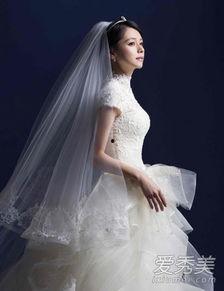 明星婚纱照发型